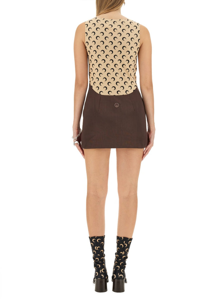 Marine Serre Suits & Dresses - Brown | Wanan Luxury