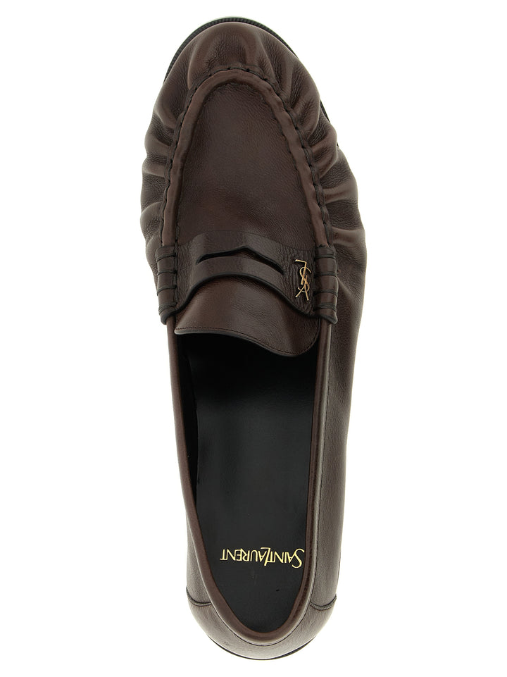 Saint Laurent Le Loafer Loafers - Brown | 2d82841f60df810c5d710096746fe172df4b4a61