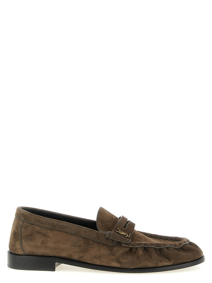 Saint Laurent Le Loafer Loafers - Brown | 97fb08e3e7177ea1dda73cf96e4b7d3e85cfb54f