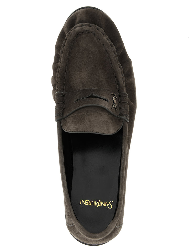 Saint Laurent Le Loafer Loafers - Brown | a17c68c52f554bc78e428a836ab7a614f7eb8cbc