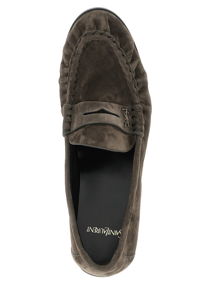 Saint Laurent Le Loafer Loafers - Brown | 5b58d411419441c716b437a051a8e36020762759