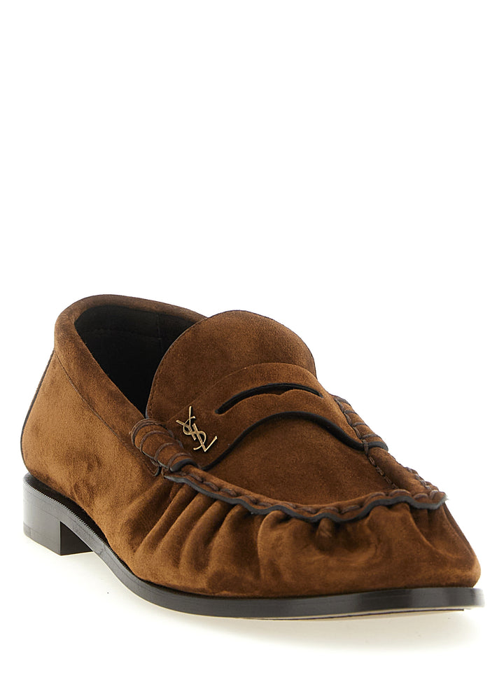Saint Laurent Le Loafer Loafers - Brown | 5481e4cf258ef38b855ff32ba7c9c74ecfc1ca8a