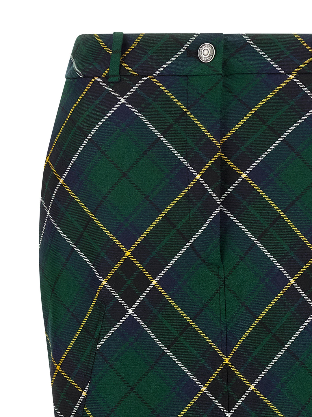 Mcqueen Tartan Skirt Skirts - Green | b67e51341a30eac3d440b945c3672a4e34c60041
