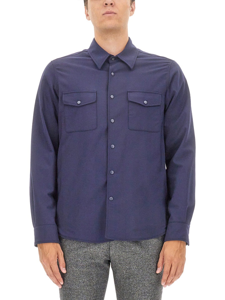 Aspesi Shirts - Blue | Wanan Luxury