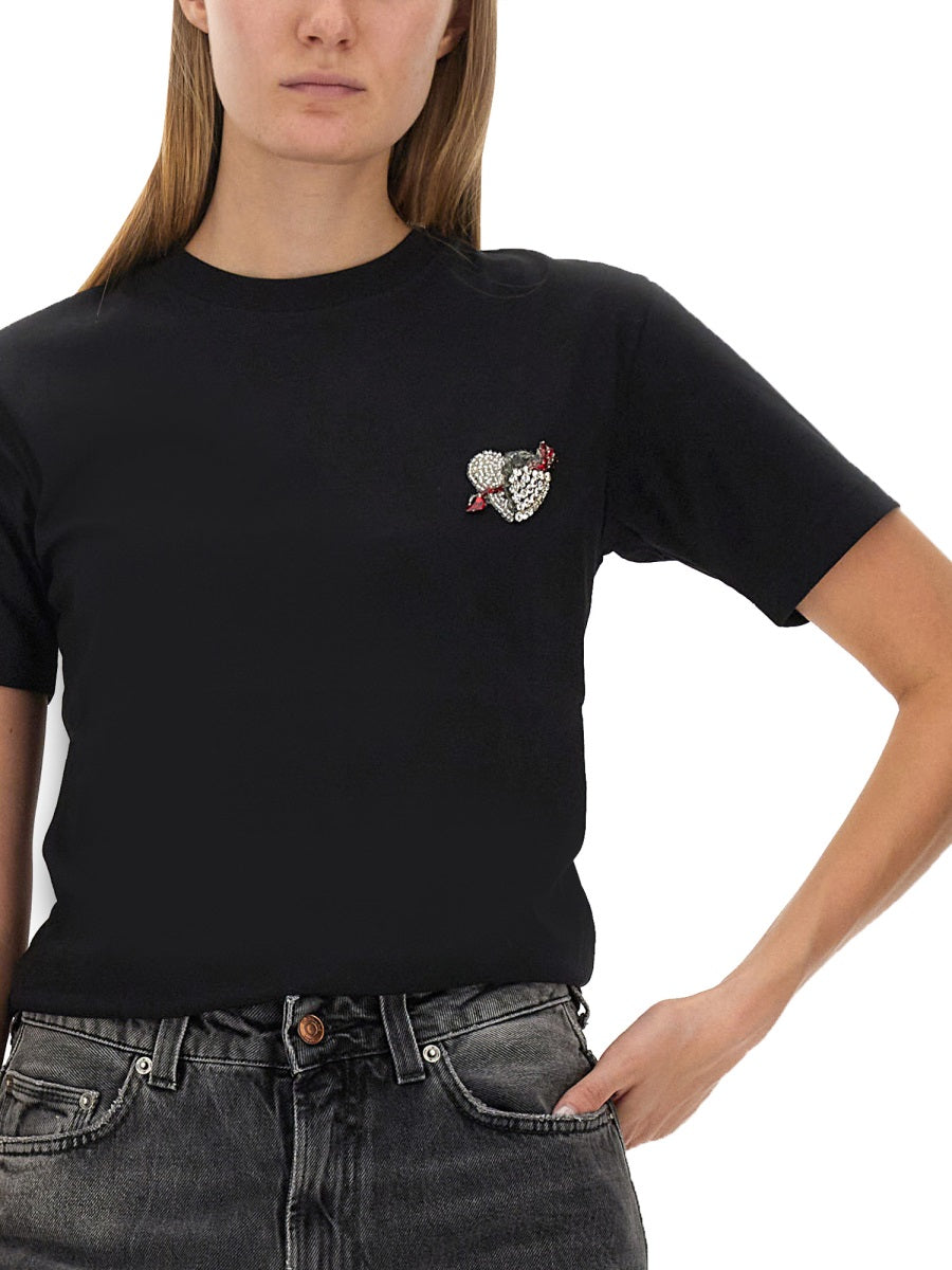 MSGM T shirts - Black | Wanan Luxury