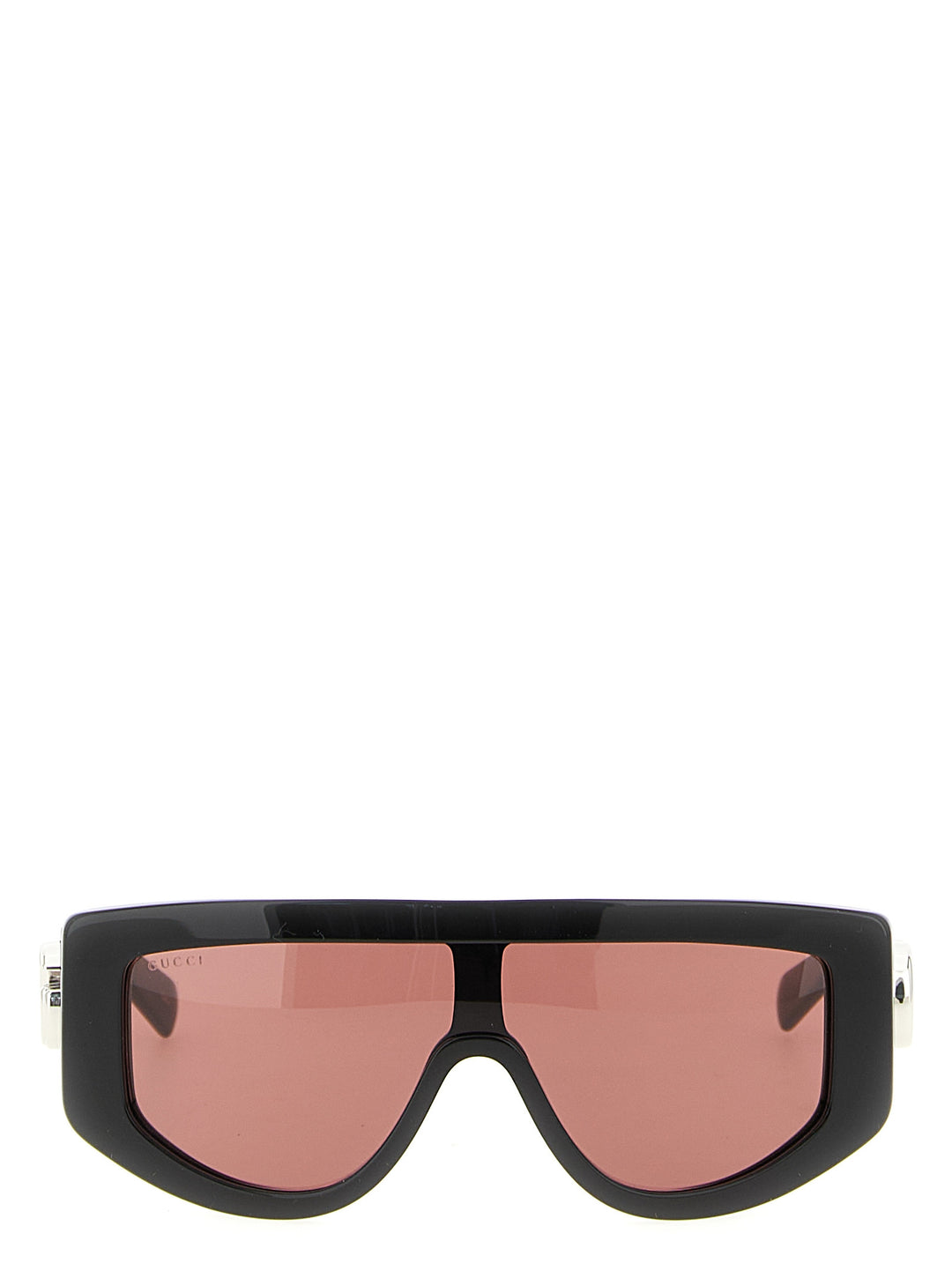 Gucci Rectangular Sunglasses - Black | 67fda64731f55180a7a44474cddc859ebdcde4ab