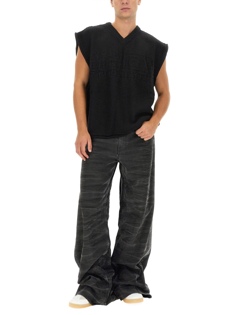 MM6 Maison Margiela Gilet - Black | Wanan Luxury