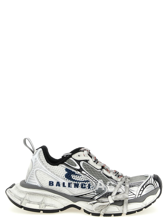 3xl Split Logo Sneakers Gray