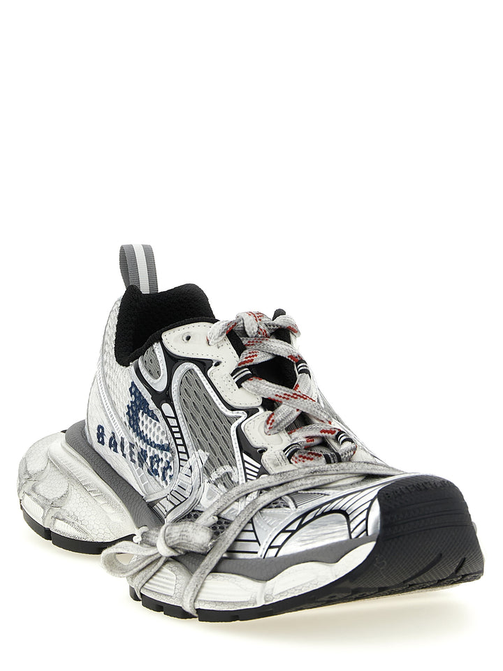 Balenciaga 3xl Split Logo Sneakers - Gray | 5bb84e6e73290bad709bb746c96415464d21a70e