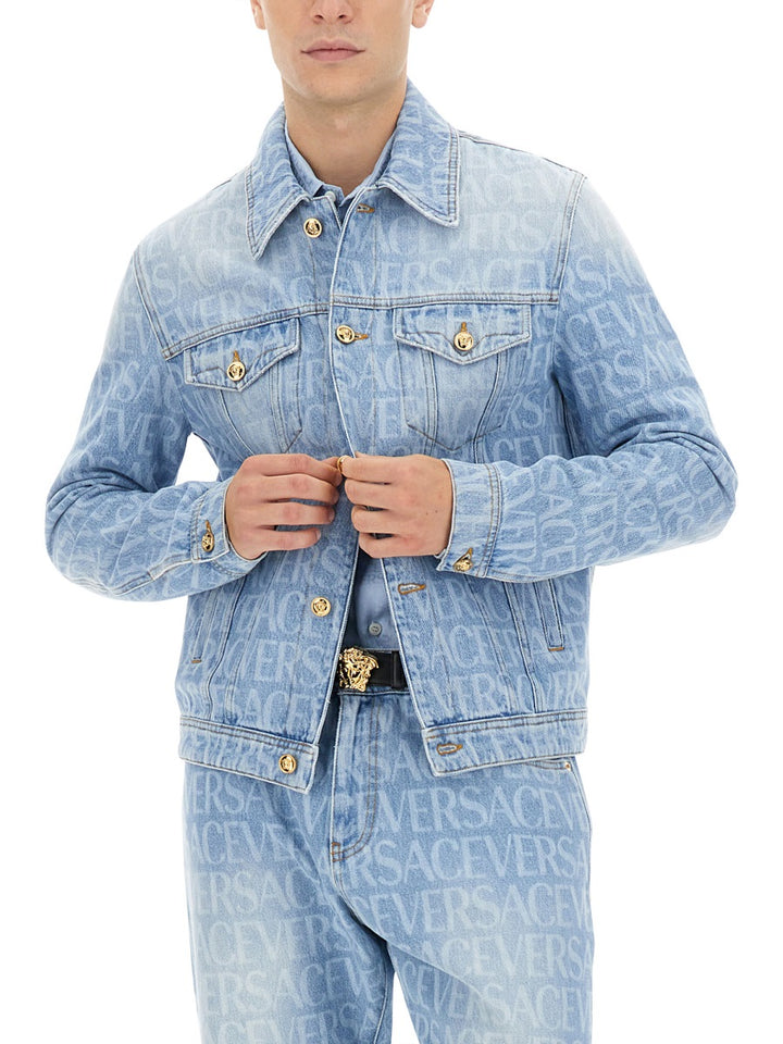 Versace Jackets - Light Blue | Wanan Luxury