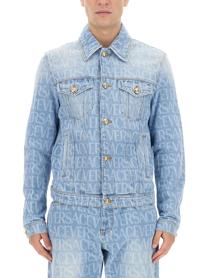 Versace Jackets - Light Blue | Wanan Luxury