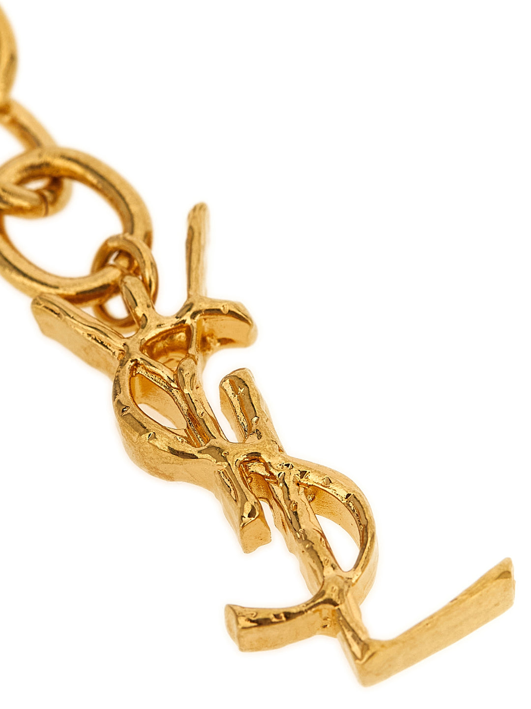 Saint Laurent String Chain Bracelet Jewelry - Gold | 29c787c2487f45ca9d84aacd122b538476e159d9