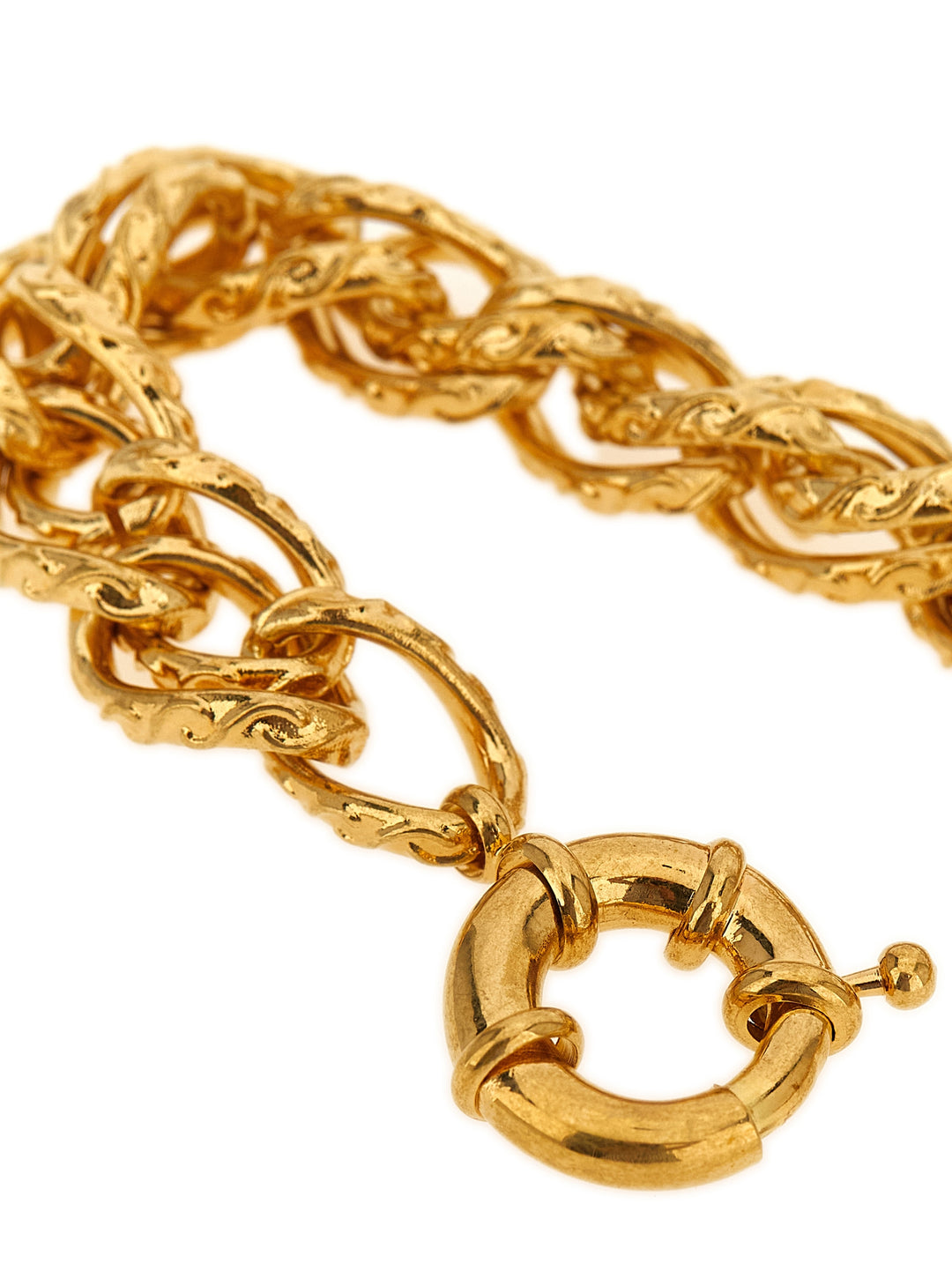 Saint Laurent String Chain Bracelet Jewelry - Gold | 71d420256ac35fe45dc3be1ae2f0e4ec8ac429a4