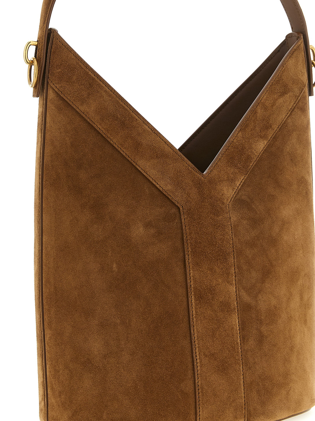 Saint Laurent Y Long Shoulder Bags - Brown | 572e9cbe7a18ca861998a81aae69e0b825cc4042