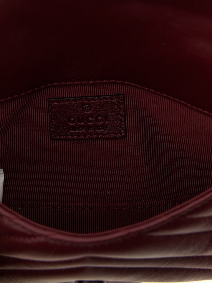 Gucci Gg Marmont Shoulder Bags - Red | 89a8cd6f88f71b1b9936ec04c9ed827456ee73b5