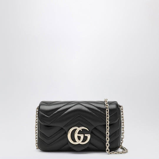 Black Gg Marmont Mini Shoulder Bag