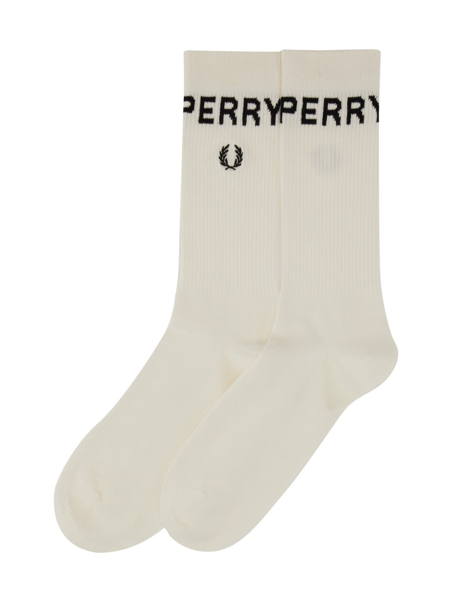 Fred Perry Socks - White | Wanan Luxury