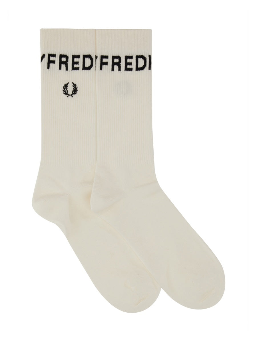Fred Perry Socks - White | Wanan Luxury