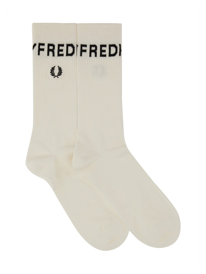 Fred Perry Socks - White | Wanan Luxury