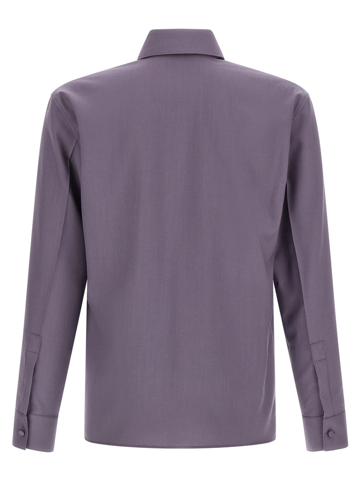 Gucci Horsebit Shirt Shirt and Blouse - Purple | a80b0bb364d690e63e765749cc5aed5eb710d0cc