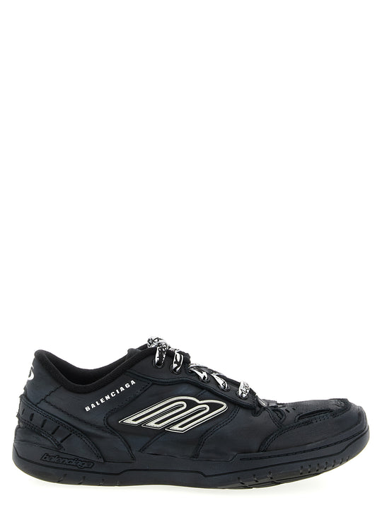 Hamptons Worn-Out Sneakers Black
