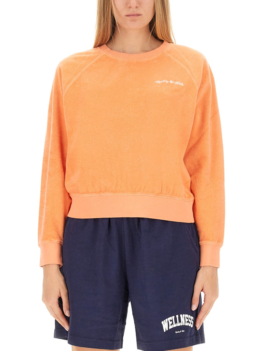 Sporty & Rich Sweatshirts - Orange | Wanan Luxury