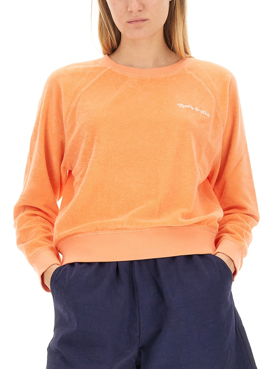 Sporty & Rich Sweatshirts - Orange | Wanan Luxury