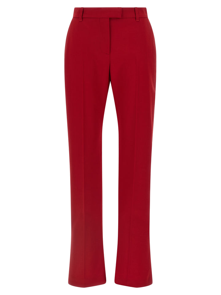 Mcqueen Wool Pants - Red | a6e34e792c088e2d66bba9aa30cc4d6e6e32f487