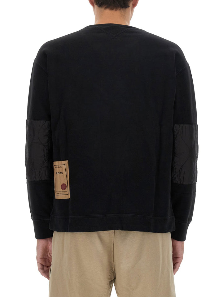 Ten C Sweatshirts - Black | Wanan Luxury