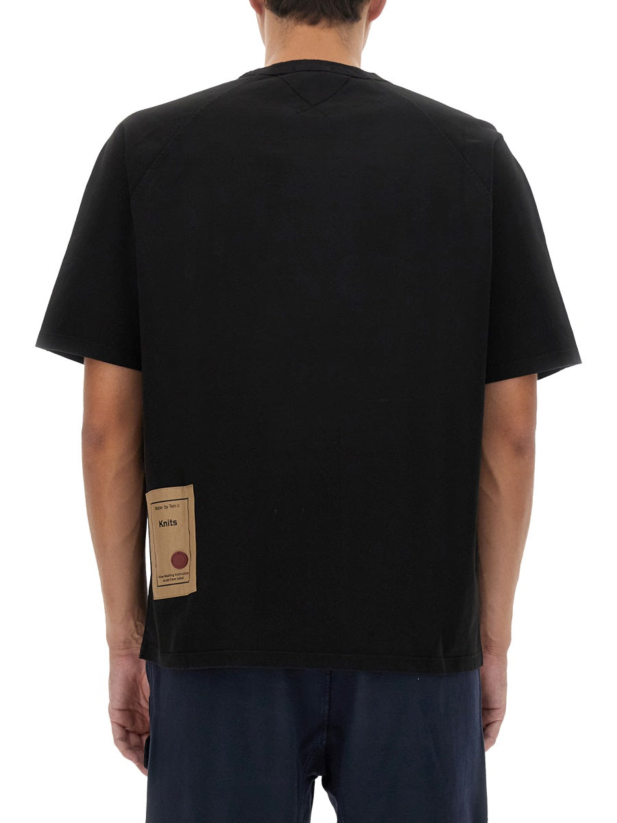 Ten C T shirts - Black | Wanan Luxury