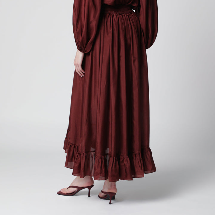 Zimmermann Skirts - Burgundy | a3e8046044de4700a79df720b8a53681623398e7