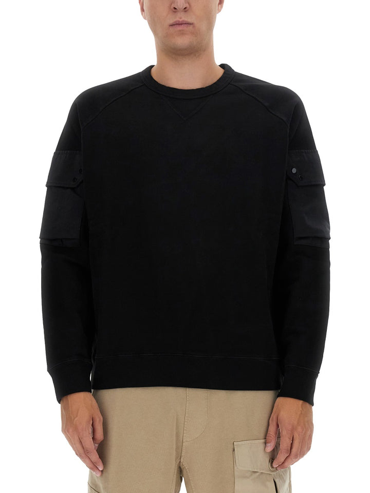 Ten C Sweatshirts - Black | Wanan Luxury