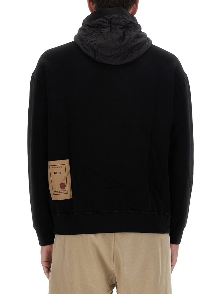 Ten C Sweatshirts - Black | Wanan Luxury