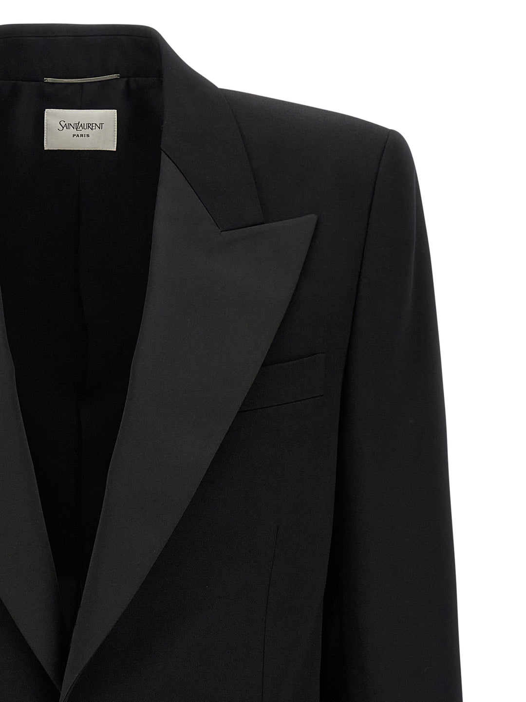 Saint Laurent Smoking Blazer - Black | c8bd2d81bed91e9706111052e89c777d72623e26
