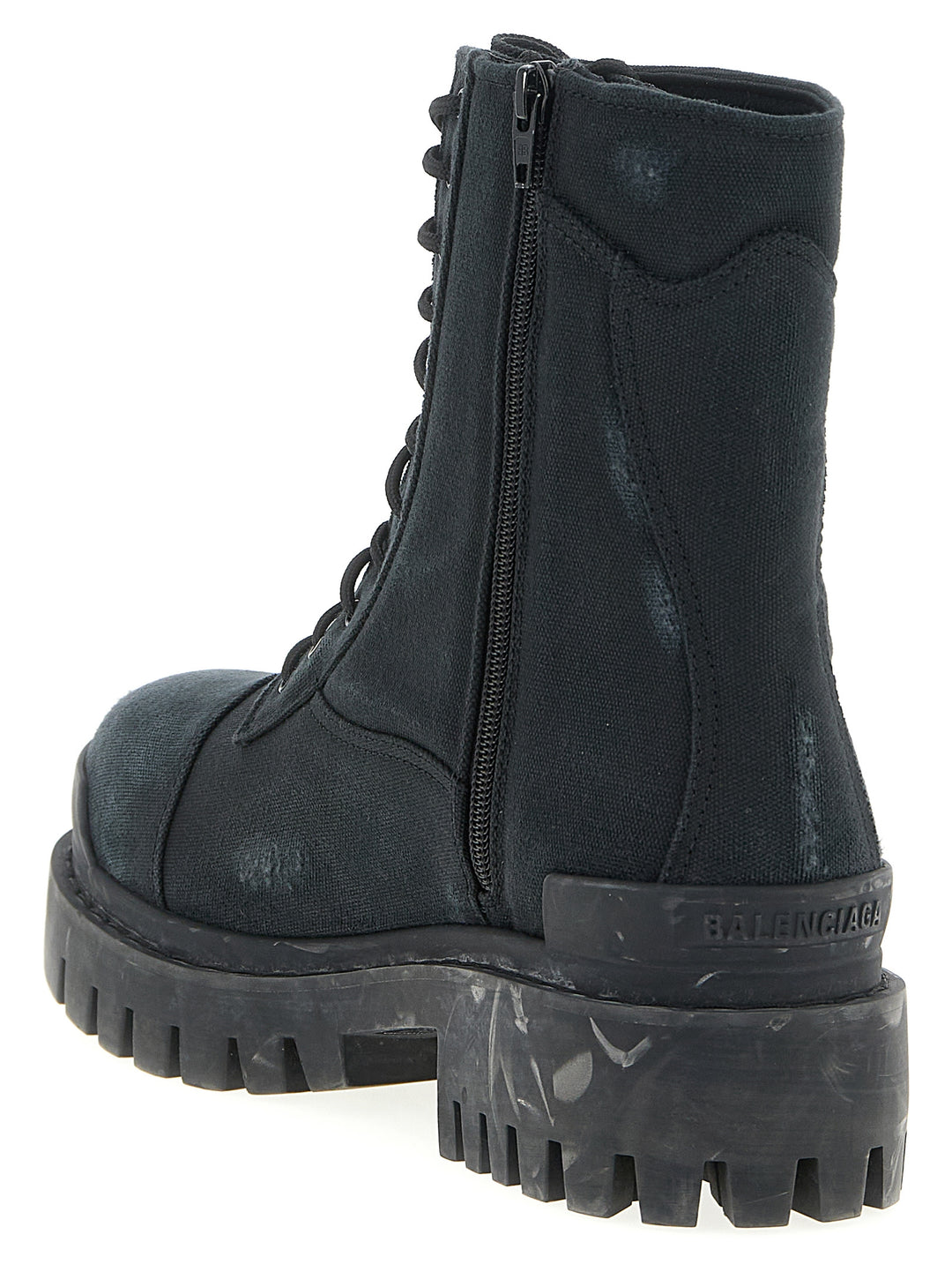 Balenciaga Combat Strike Boots and Ankle Boots - Black | e9533535c197a635326ad67e11a174509b1dc3a5