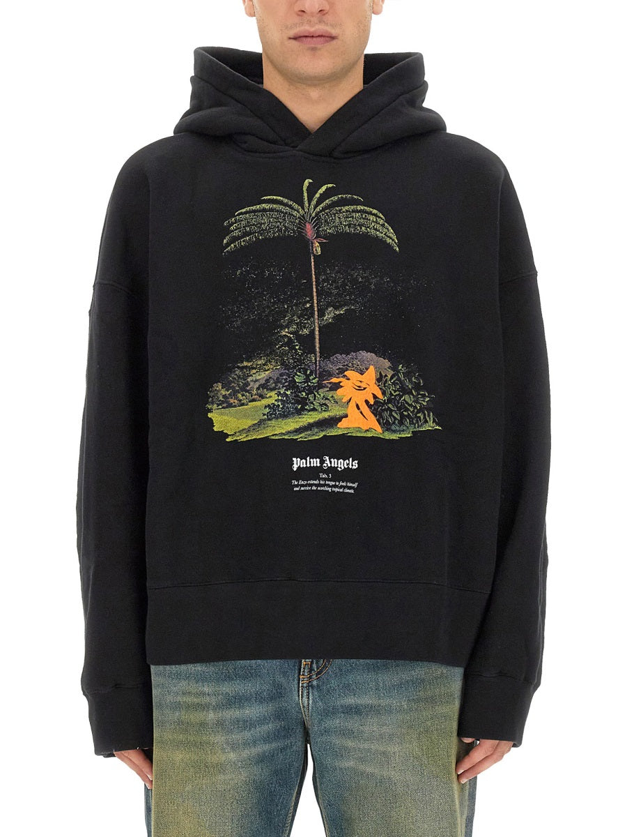 Palm Angels Sweatshirts - Black | Wanan Luxury