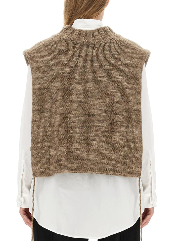 Maison Margiela Gilet - Brown | Wanan Luxury