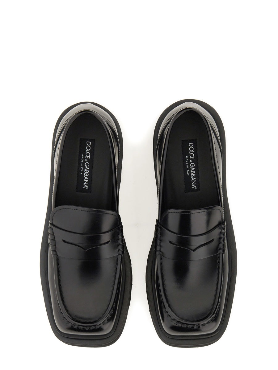 Dolce & Gabbana Loafers - Black | Wanan Luxury