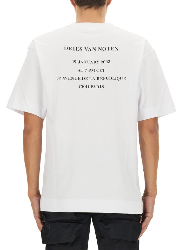 Dries Van Noten T shirts - White | f37e76dddc60cb26a28fb46d23eba6dbc3cb677b