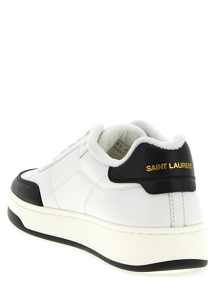 Saint Laurent Sl/61 Sneakers - White/Black | e64265d2039795162f678ab114be903f6bb79c55
