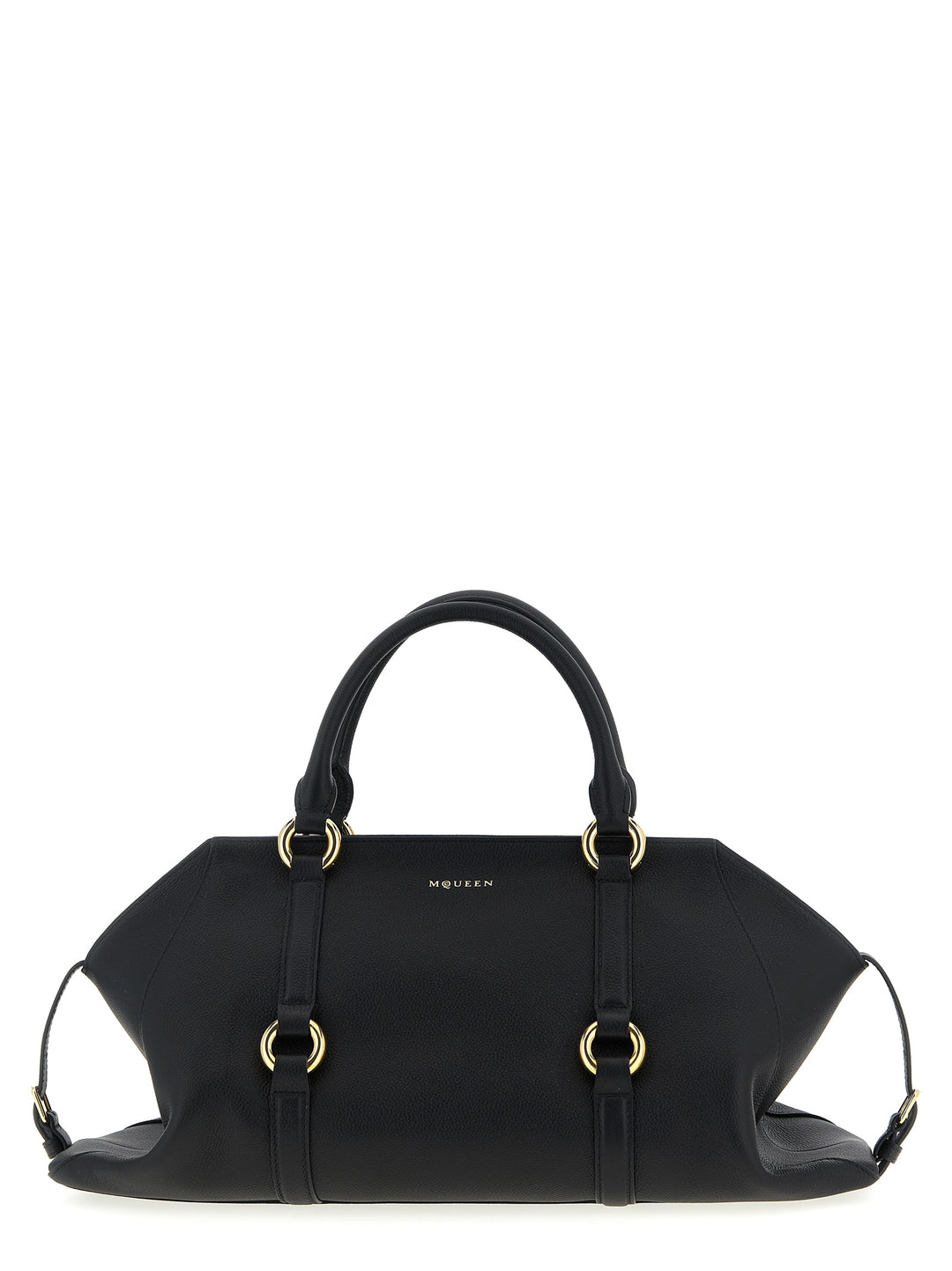 Mcqueen Farrington Hand Bags - Black | fc58c3ef5b2a605f7ed8824f9b3caf2597e68c7f