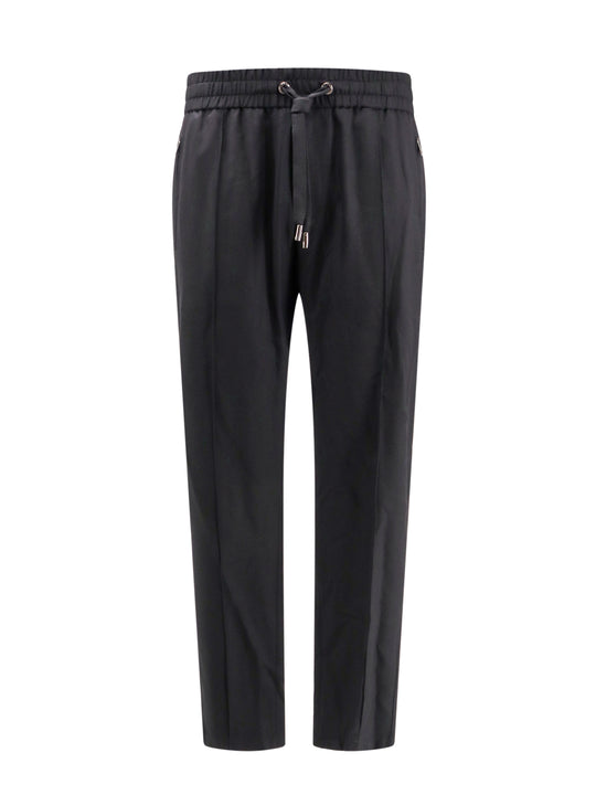 Virgin Wool Trouser With Drawstring