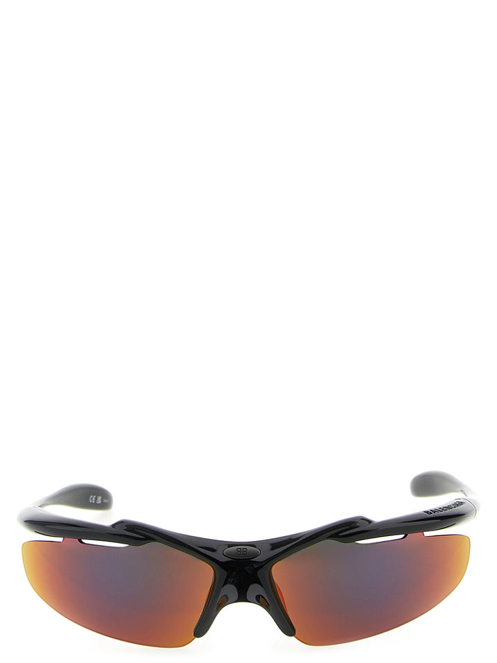 Balenciaga Turbo D-Frame Sunglasses - Multicolor | ad2bbf02fbd861a29b8831c84b219ea6201ebfb8