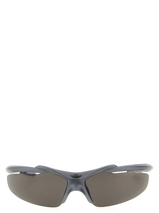 Turbo D-Frame Sunglasses Gray