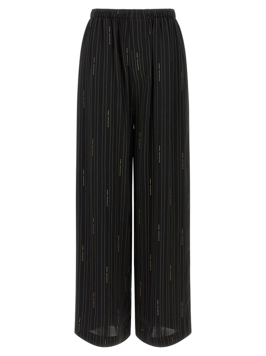 Striped Pants Black