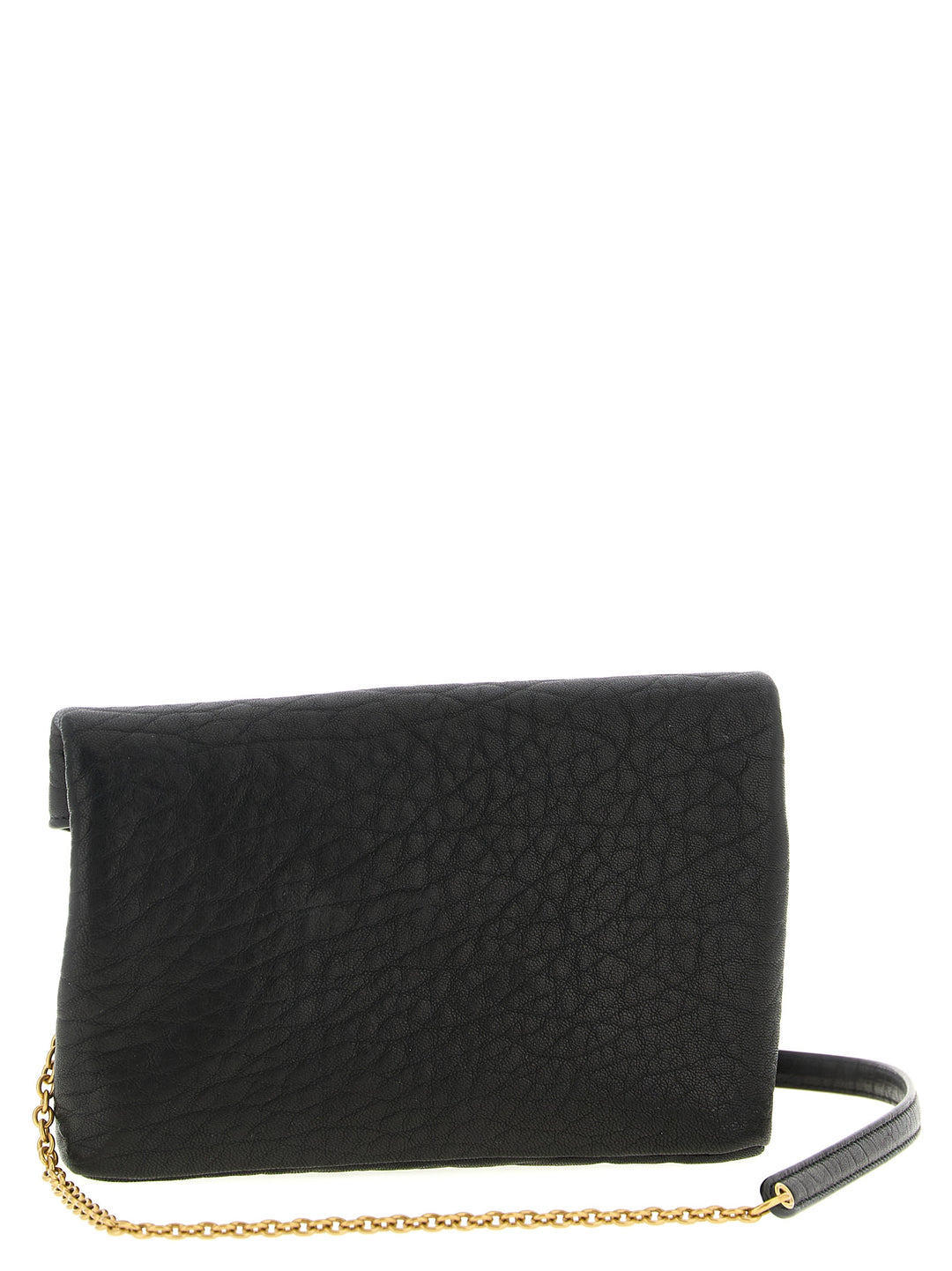 Saint Laurent Cassandre Clutch - Black | 43a50bb951265fd07a60cb191edc03fc799f7882