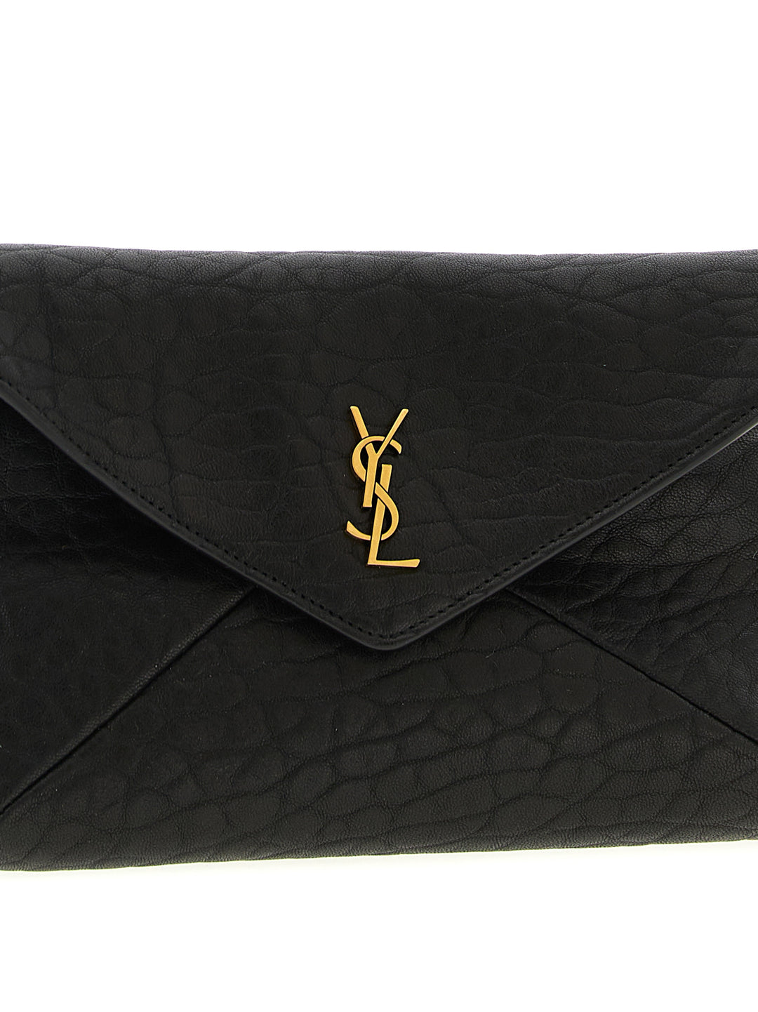 Saint Laurent Cassandre Clutch - Black | ede1aa6ed76c1af88c6e380c0c3373b908d1247a