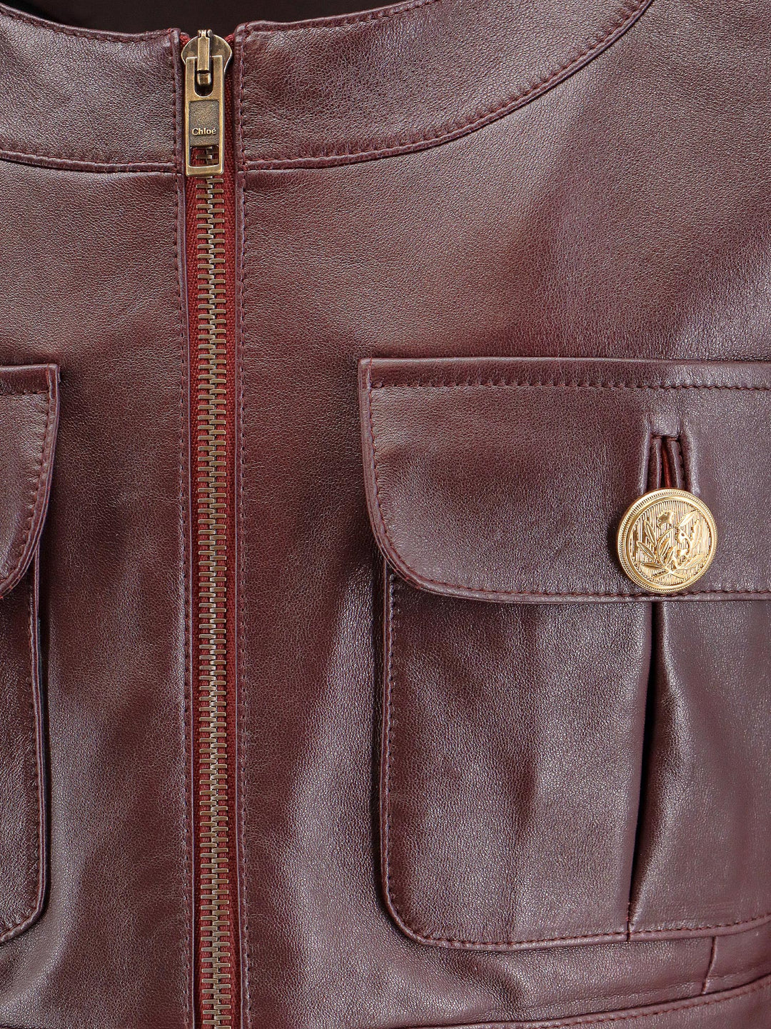 Chloè Jackets - Brown | 9b70dd4ab99460866a0c62b0e5e0f2d907613b4a