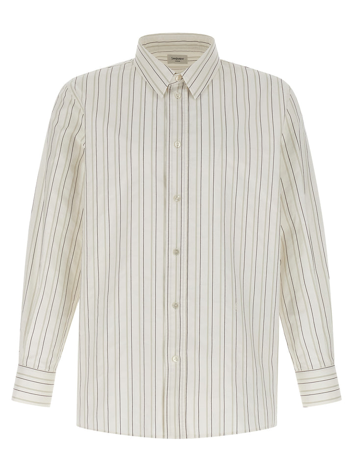 Saint Laurent Cassandre Shirt and Blouse - White | fcd95761dd055e1ff0fc8cc8582a6ce8dc16ae18