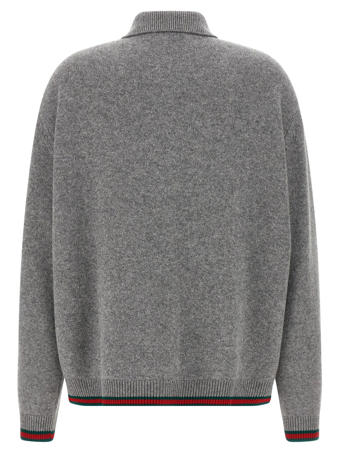 Gucci Polo Cardigan Sweaters and Cardigans - Gray | 7bdd9b84096119ce84a76a129bc0b7e2ce1f4c7b